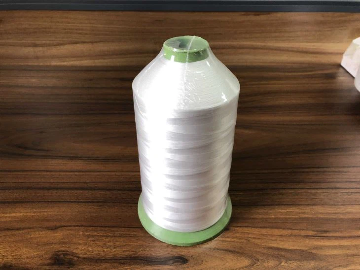 High Tenacity Raw White Embroidery 100% Polyester Sewing Thread